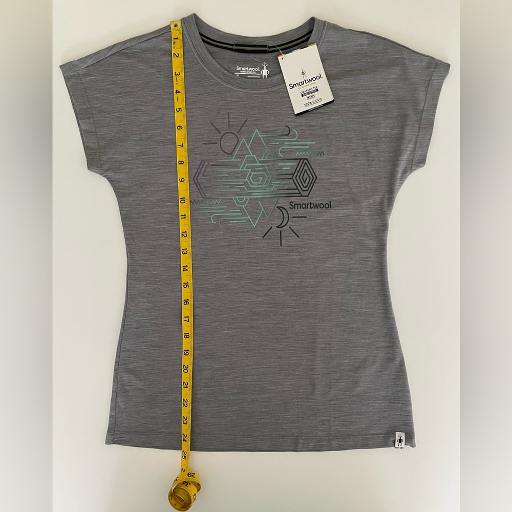Smartwool Merino Sport 150 Mountain Reflection T-Shirt - Picture 4 of 8